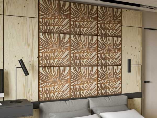 Деревянное панно в дизайне интерьера — как оформить, в каком стиле используется