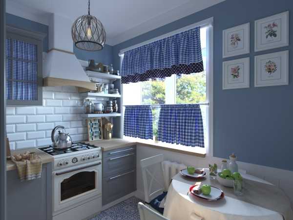 Шторы для маленькой кухни- варианты дизайна маленького окна