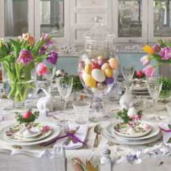 Праздничный декор стола на Пасху — варианты сервировки, выбор скатерти, фото-идеи